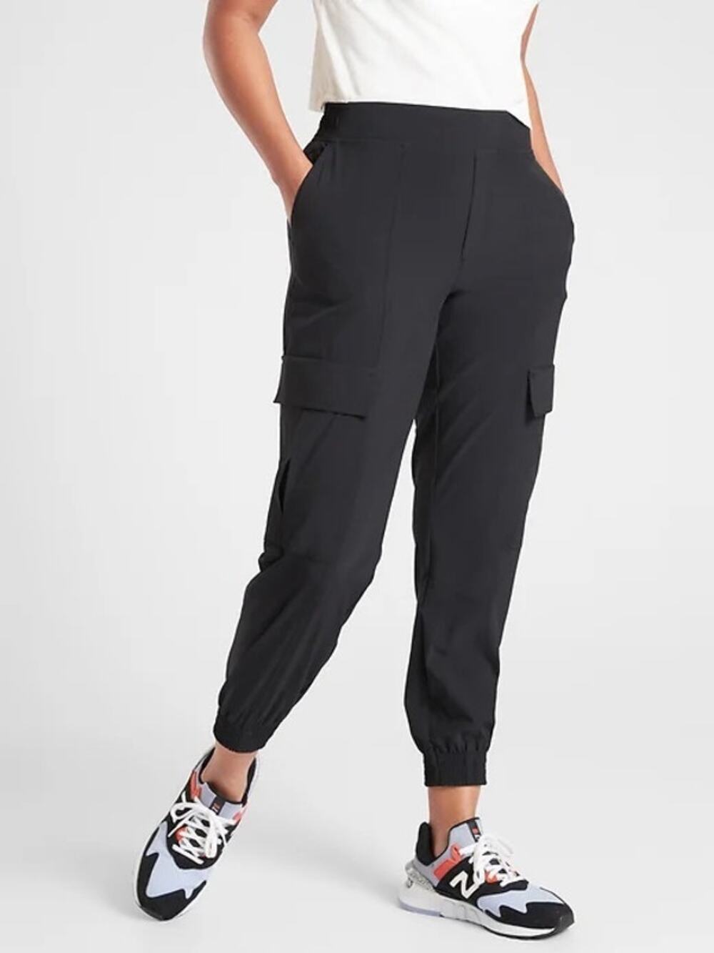 Athleta Chelsea Utility Jogger Black - Size: 10